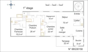 Figure 15A Plan Gite Alphonse